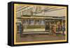 Cable Car on Turntable, San Francisco, California-null-Framed Stretched Canvas