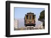 Cable Car over Hill-Rafael Ramirez Lee-Framed Photographic Print