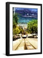 Cable Car San Francisco-Philippe Hugonnard-Framed Giclee Print