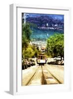 Cable Car San Francisco-Philippe Hugonnard-Framed Giclee Print