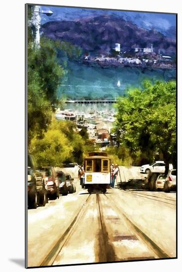 Cable Car San Francisco-Philippe Hugonnard-Mounted Giclee Print