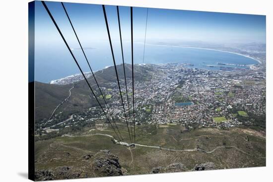 Cable Car, Table Mountain National Park, Cape Town, South Africa-Paul Souders-Stretched Canvas