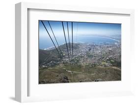 Cable Car, Table Mountain National Park, Cape Town, South Africa-Paul Souders-Framed Photographic Print