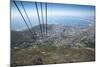 Cable Car, Table Mountain National Park, Cape Town, South Africa-Paul Souders-Mounted Photographic Print