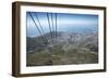 Cable Car, Table Mountain National Park, Cape Town, South Africa-Paul Souders-Framed Photographic Print