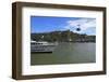 Cable Car to Fortress Ehrenbreitstein on Rhine River, Koblenz, Rhineland-Palatinate, Germany, Europ-Hans-Peter Merten-Framed Photographic Print