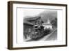 Cable Car Train in Alps at Rigi in Switzerland-null-Framed Art Print