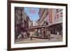 Cable Car Turn-Table, San Francisco, California-null-Framed Premium Giclee Print