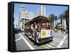 Cable Car, Union Square Area, San Francisco, California, USA-Robert Harding-Framed Stretched Canvas