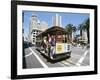 Cable Car, Union Square Area, San Francisco, California, USA-Robert Harding-Framed Photographic Print