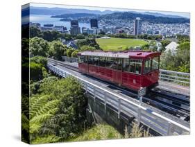 Cable Car, Wellington, North Island, New Zealand, Pacific-Michael Nolan-Stretched Canvas