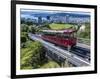 Cable Car, Wellington, North Island, New Zealand, Pacific-Michael Nolan-Framed Photographic Print