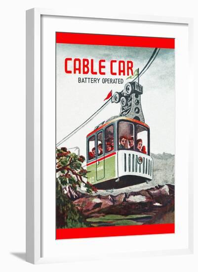 Cable Car-null-Framed Art Print