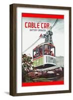 Cable Car-null-Framed Art Print