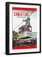 Cable Car-null-Framed Art Print