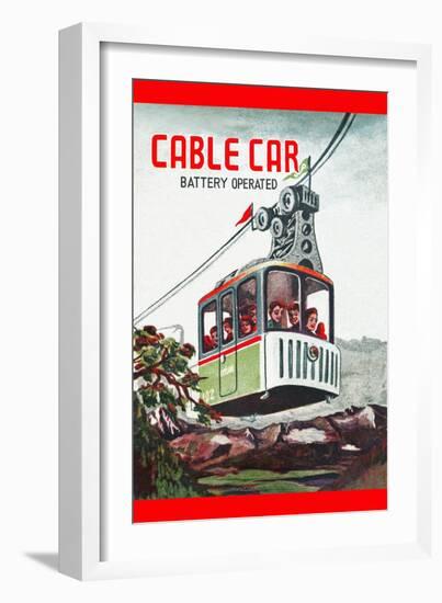 Cable Car-null-Framed Art Print