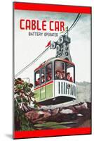 Cable Car-null-Mounted Art Print