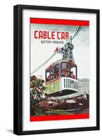 Cable Car-null-Framed Art Print