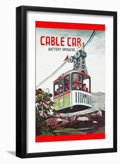 Cable Car-null-Framed Art Print