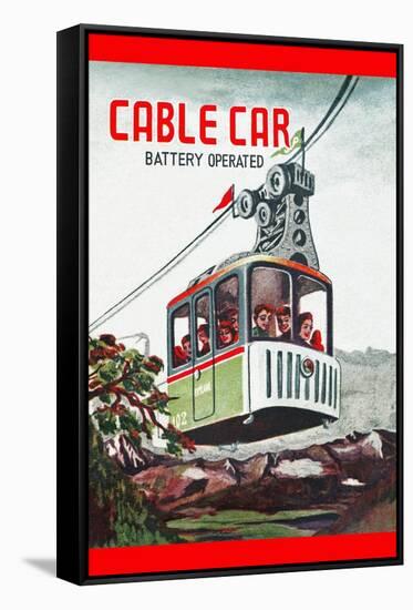 Cable Car-null-Framed Stretched Canvas