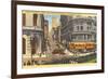 Cable Cars, Powell Street, San Francisco, California-null-Framed Premium Giclee Print