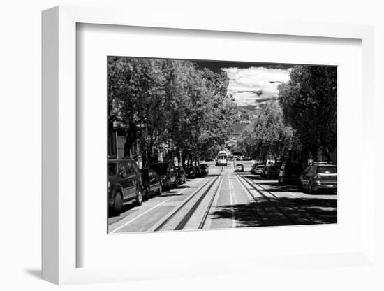 Cable Cars - Streets - Downtown - San Francisco - Californie - United States-Philippe Hugonnard-Framed Photographic Print