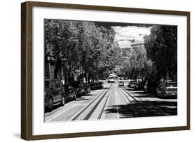 Cable Cars - Streets - Downtown - San Francisco - Californie - United States-Philippe Hugonnard-Framed Photographic Print