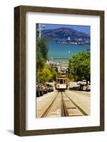 Cable Cars - Streets - Downtown - San Francisco - Californie - United States-Philippe Hugonnard-Framed Premium Photographic Print