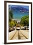 Cable Cars - Streets - Downtown - San Francisco - Californie - United States-Philippe Hugonnard-Framed Photographic Print