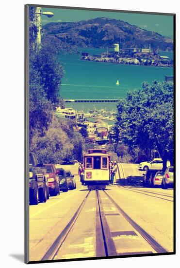 Cable Cars - Streets - Downtown - San Francisco - Californie - United States-Philippe Hugonnard-Mounted Photographic Print