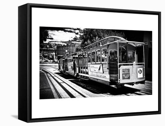 Cable Cars - Streets - Downtown - San Francisco - Californie - United States-Philippe Hugonnard-Framed Stretched Canvas