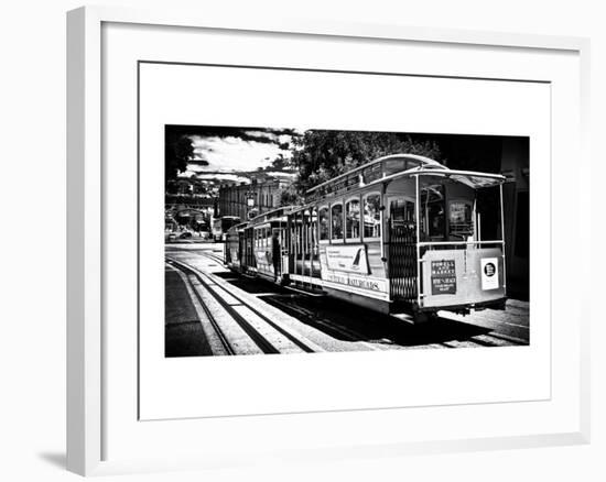 Cable Cars - Streets - Downtown - San Francisco - Californie - United States-Philippe Hugonnard-Framed Photographic Print