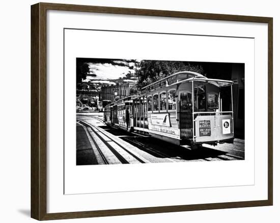 Cable Cars - Streets - Downtown - San Francisco - Californie - United States-Philippe Hugonnard-Framed Photographic Print