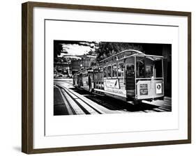 Cable Cars - Streets - Downtown - San Francisco - Californie - United States-Philippe Hugonnard-Framed Photographic Print