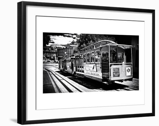 Cable Cars - Streets - Downtown - San Francisco - Californie - United States-Philippe Hugonnard-Framed Photographic Print