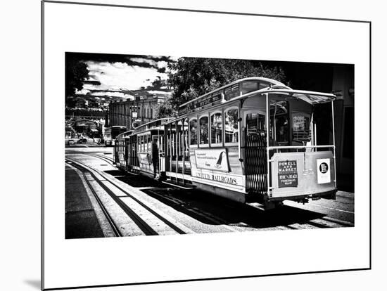 Cable Cars - Streets - Downtown - San Francisco - Californie - United States-Philippe Hugonnard-Mounted Photographic Print