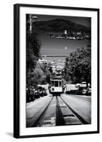 Cable Cars - Streets - Downtown - San Francisco - Californie - United States-Philippe Hugonnard-Framed Photographic Print