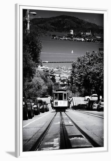 Cable Cars - Streets - Downtown - San Francisco - Californie - United States-Philippe Hugonnard-Framed Premium Photographic Print