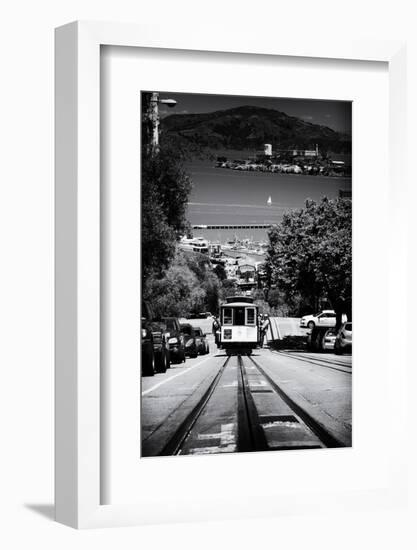 Cable Cars - Streets - Downtown - San Francisco - Californie - United States-Philippe Hugonnard-Framed Photographic Print