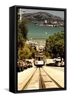 Cable Cars - Streets - Downtown - San Francisco - Californie - United States-Philippe Hugonnard-Framed Stretched Canvas