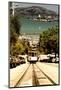 Cable Cars - Streets - Downtown - San Francisco - Californie - United States-Philippe Hugonnard-Mounted Photographic Print