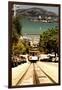 Cable Cars - Streets - Downtown - San Francisco - Californie - United States-Philippe Hugonnard-Framed Photographic Print