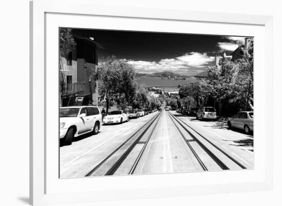 Cable Cars - Streets - Downtown - San Francisco - Californie - United States-Philippe Hugonnard-Framed Photographic Print