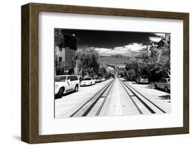 Cable Cars - Streets - Downtown - San Francisco - Californie - United States-Philippe Hugonnard-Framed Photographic Print