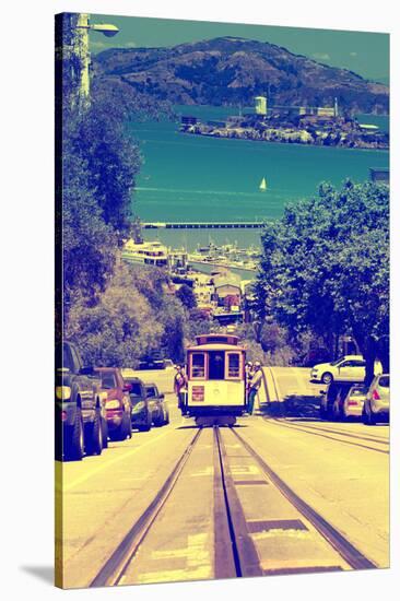 Cable Cars - Streets - Downtown - San Francisco - Californie - United States-Philippe Hugonnard-Stretched Canvas