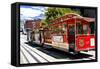 Cable Cars - Streets - Downtown - San Francisco - Californie - United States-Philippe Hugonnard-Framed Stretched Canvas