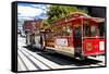 Cable Cars - Streets - Downtown - San Francisco - Californie - United States-Philippe Hugonnard-Framed Stretched Canvas