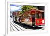 Cable Cars - Streets - Downtown - San Francisco - Californie - United States-Philippe Hugonnard-Framed Premium Giclee Print