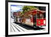 Cable Cars - Streets - Downtown - San Francisco - Californie - United States-Philippe Hugonnard-Framed Premium Giclee Print