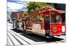 Cable Cars - Streets - Downtown - San Francisco - Californie - United States-Philippe Hugonnard-Mounted Premium Giclee Print